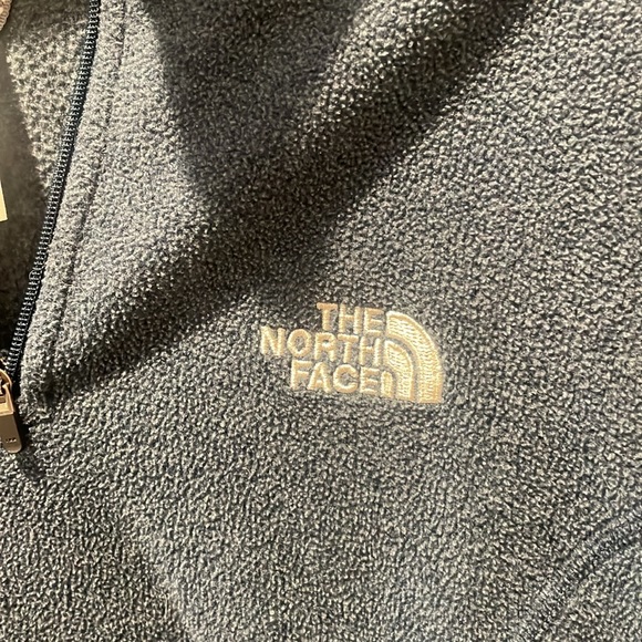 Northface Quarter zip navy blue fleece - Picture 4 of 5
